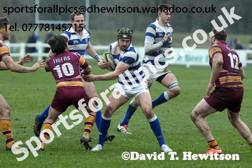 Tynedale v Sedgley Park, Tynedale Park, Corbridge, Northumberland. Photo: David T. Hewitson/Sports for All Pics